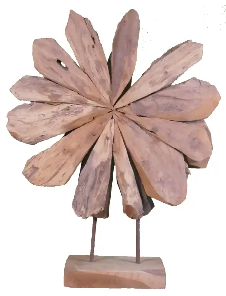 Product image 1 of the product “Sun made from single sticks, on a stand, in the size from 40 to 50cm ”